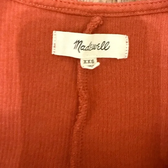 Madewell Knit Tie Knot Jumpsuit in Faded Rust Size XXS
MC983 - Picture 6 of 8